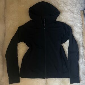 Lululemon  men's zip up workout black hoodie